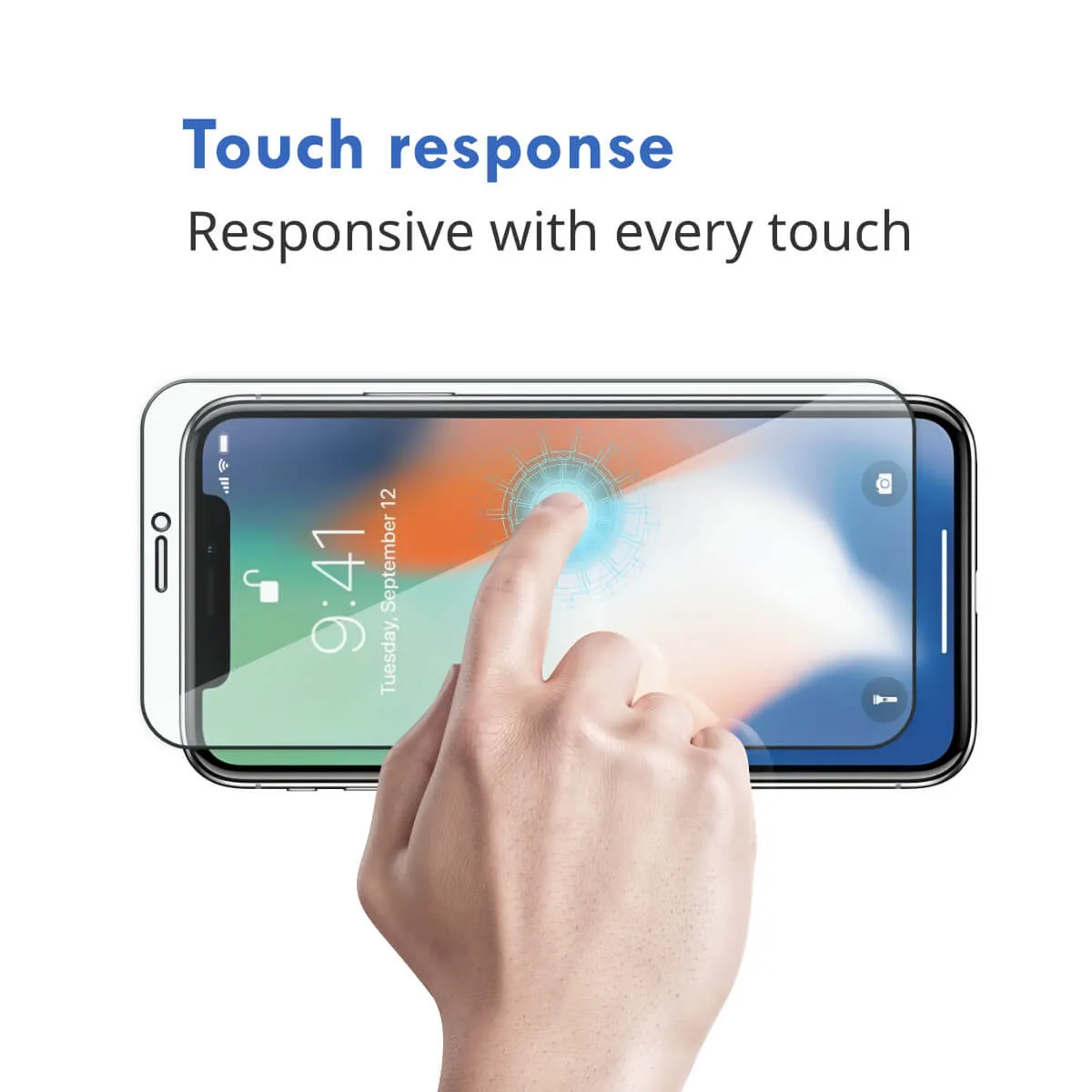 2x Hugmie® iPhone 12 Pro Max Full Coverage Screen Protector